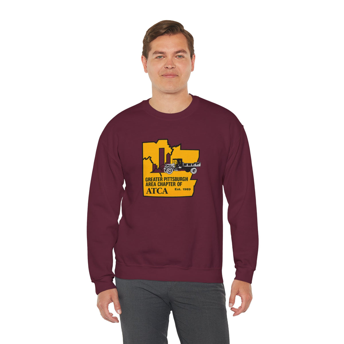 Greater Pittsburgh Area Chapter of ATCA Crewneck Sweatshirt – Unisex Heavy Blend™ Crewneck Sweatshirt
