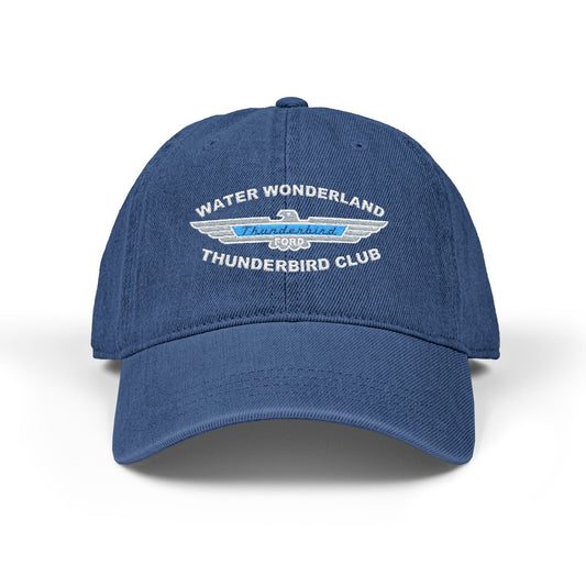 Water Wonderland Thunderbird Club Embroidered Denim Hat