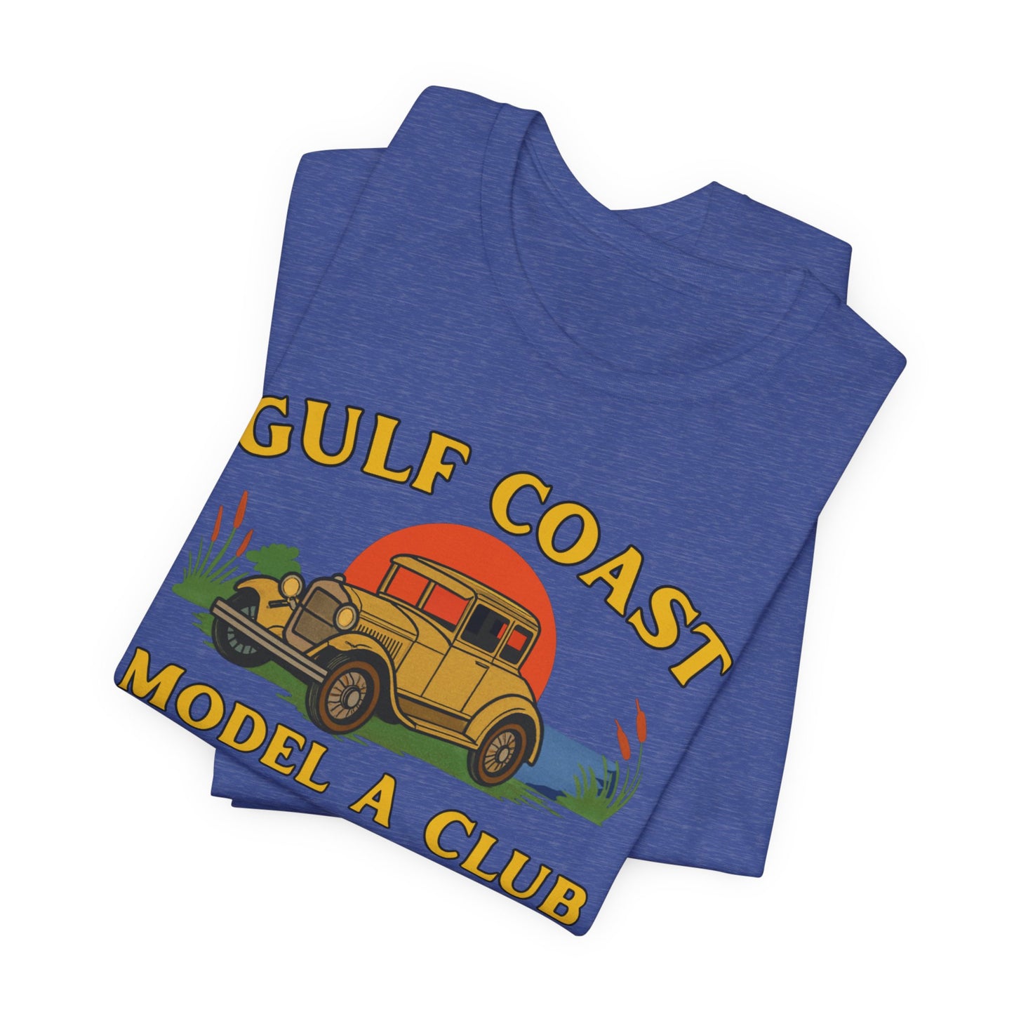 Gulf Coast Model A Club Tee — Vintage Car Graphic T-Shirt
