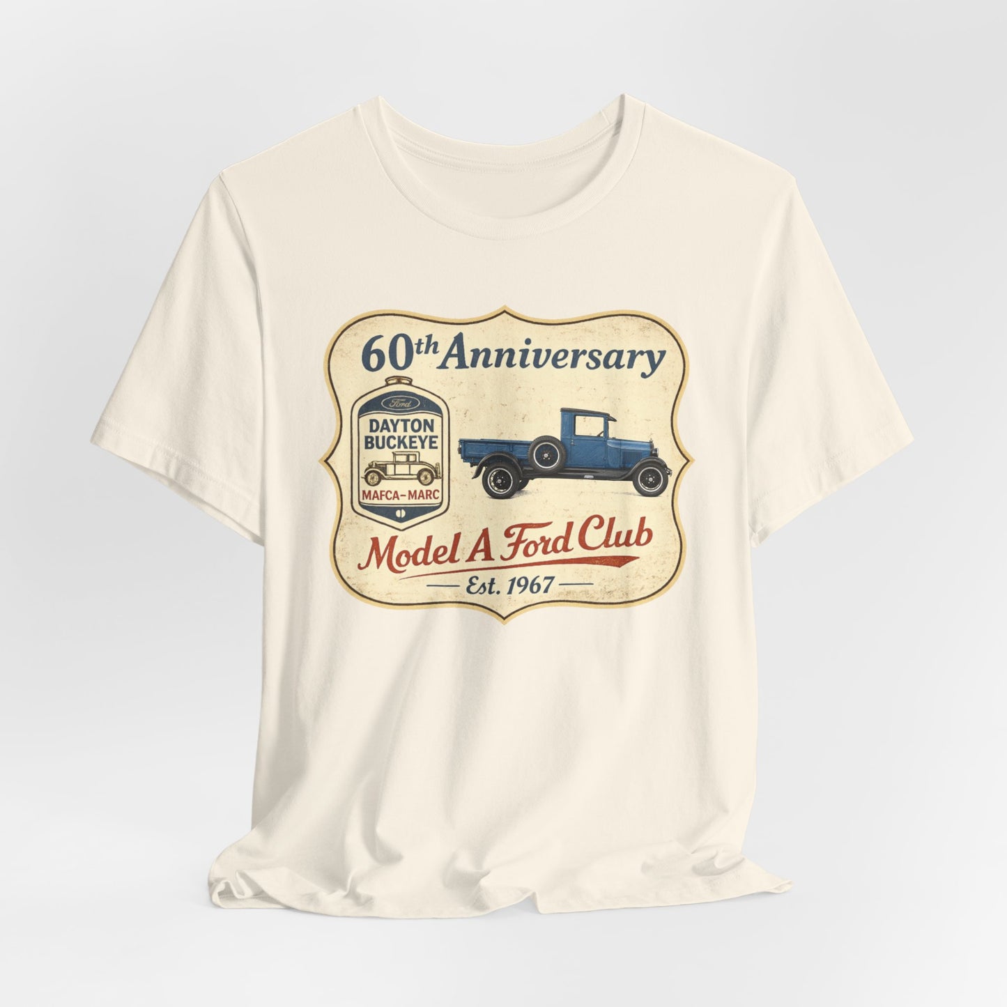 Dayton Buckeye Model A Ford Club 60th Anniversary Tee (RBS)