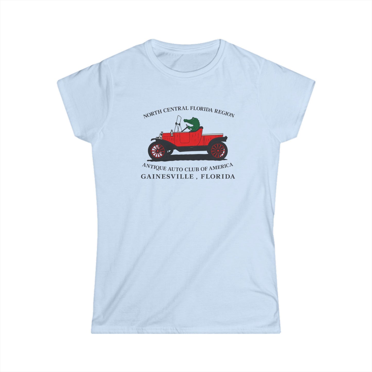North Central Florida Region AACA Women's Softstyle Tee - Classic Crewneck T-Shirt
