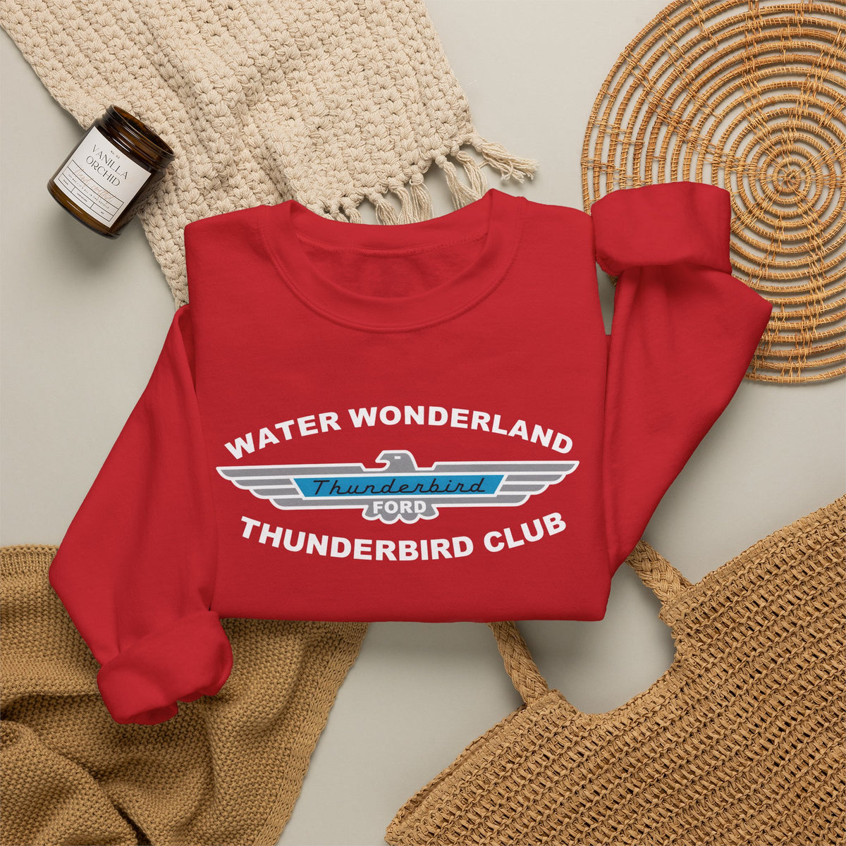 Water Wonderland Thunderbird Club Unisex Heavy Blend™ Crewneck Sweatshirt