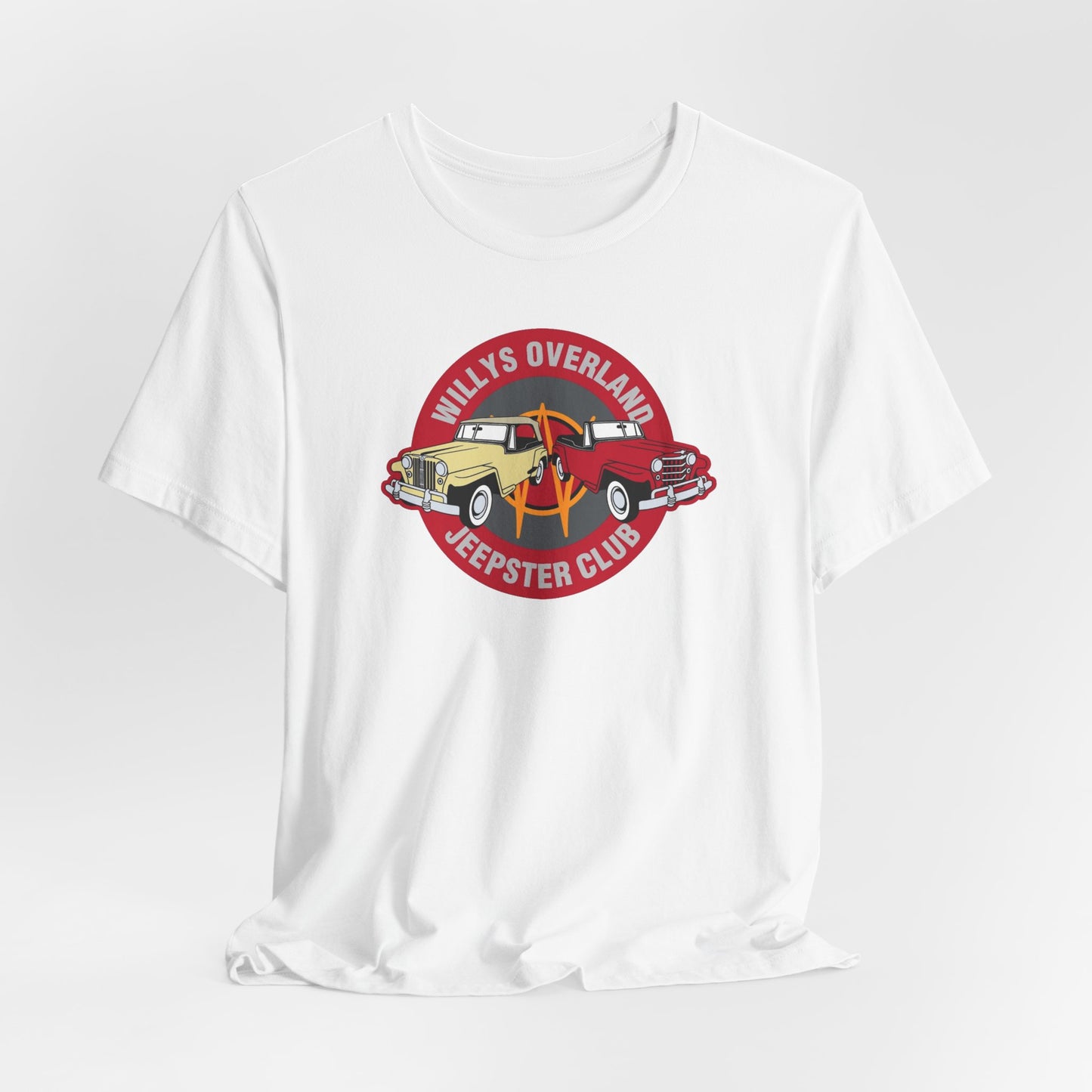 Willys Overland Jeepster Club T-Shirt - Unisex Jersey Short Sleeve Tee