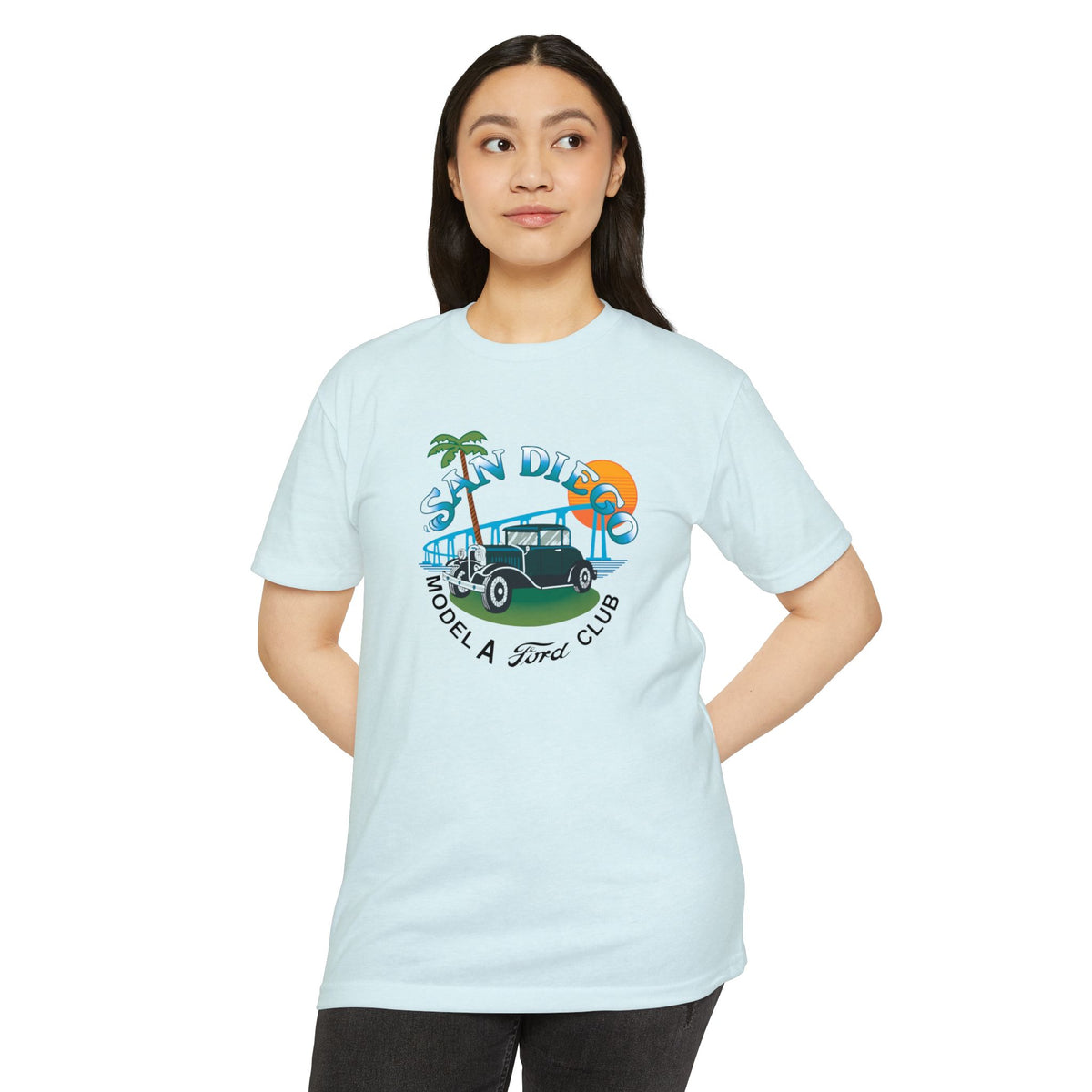 San Diego Model A Ford Club T-Shirt — XS to 5XL