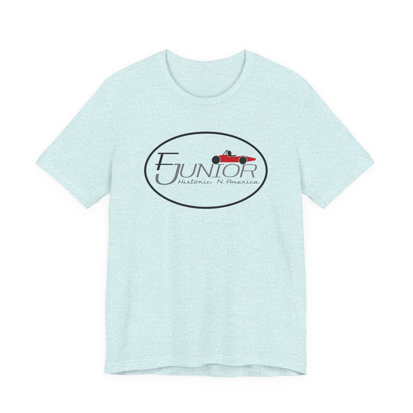 F Junior Historic N. America Racing Logo T-Shirt — Vintage Race Car Graphic Tee