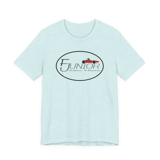 F Junior Historic N. America Racing Logo T-Shirt — Vintage Race Car Graphic Tee