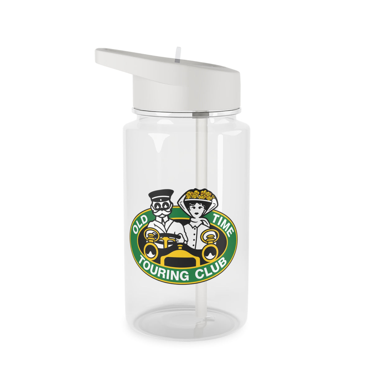 Old Time Touring Club Transparent Water Bottle