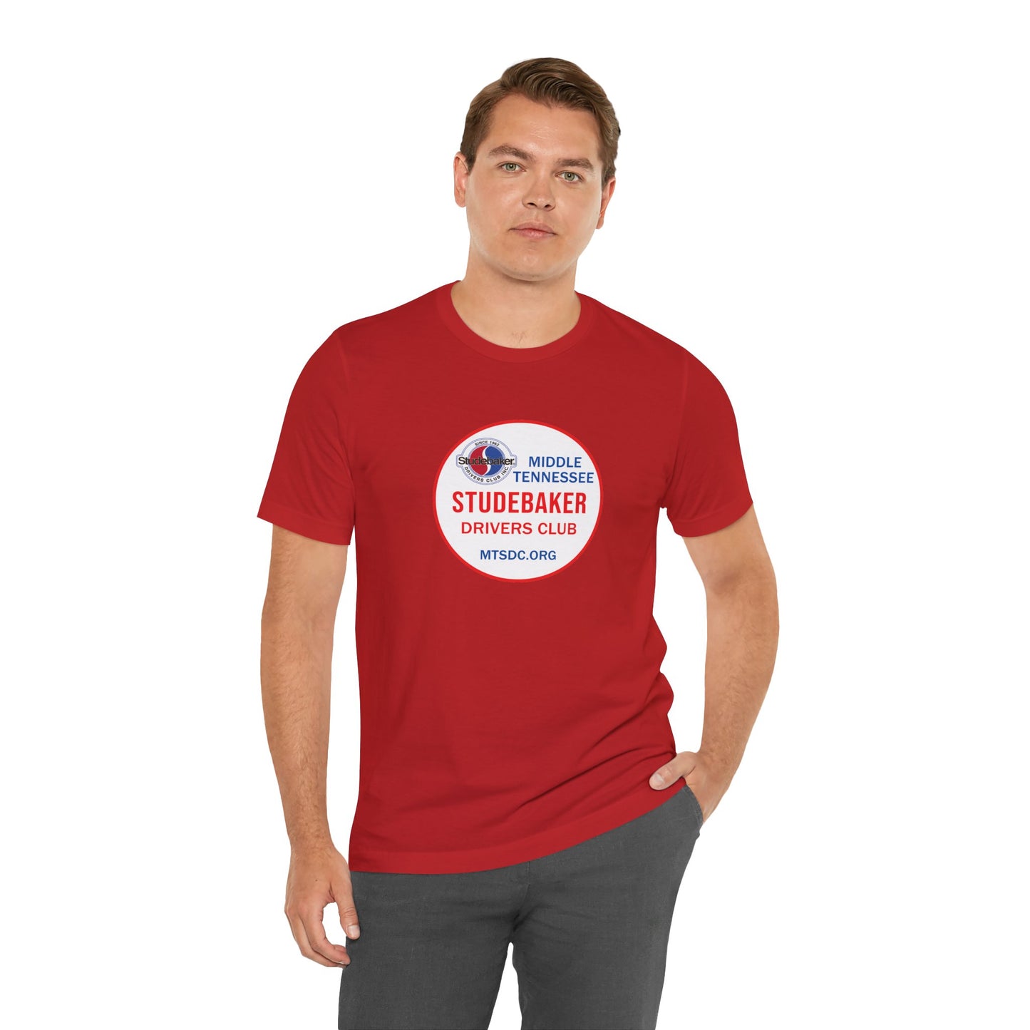 Middle Tennessee Studebaker Drivers Club Chapter Soft Tee — Unisex Jersey Short Sleeve Tee