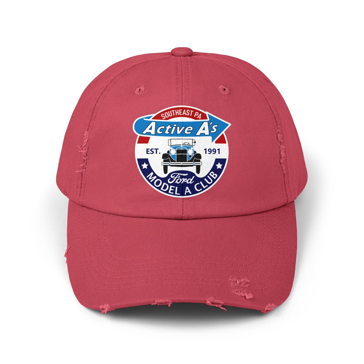 Active A's Ford Model A Club Distressed Cap (Printed)