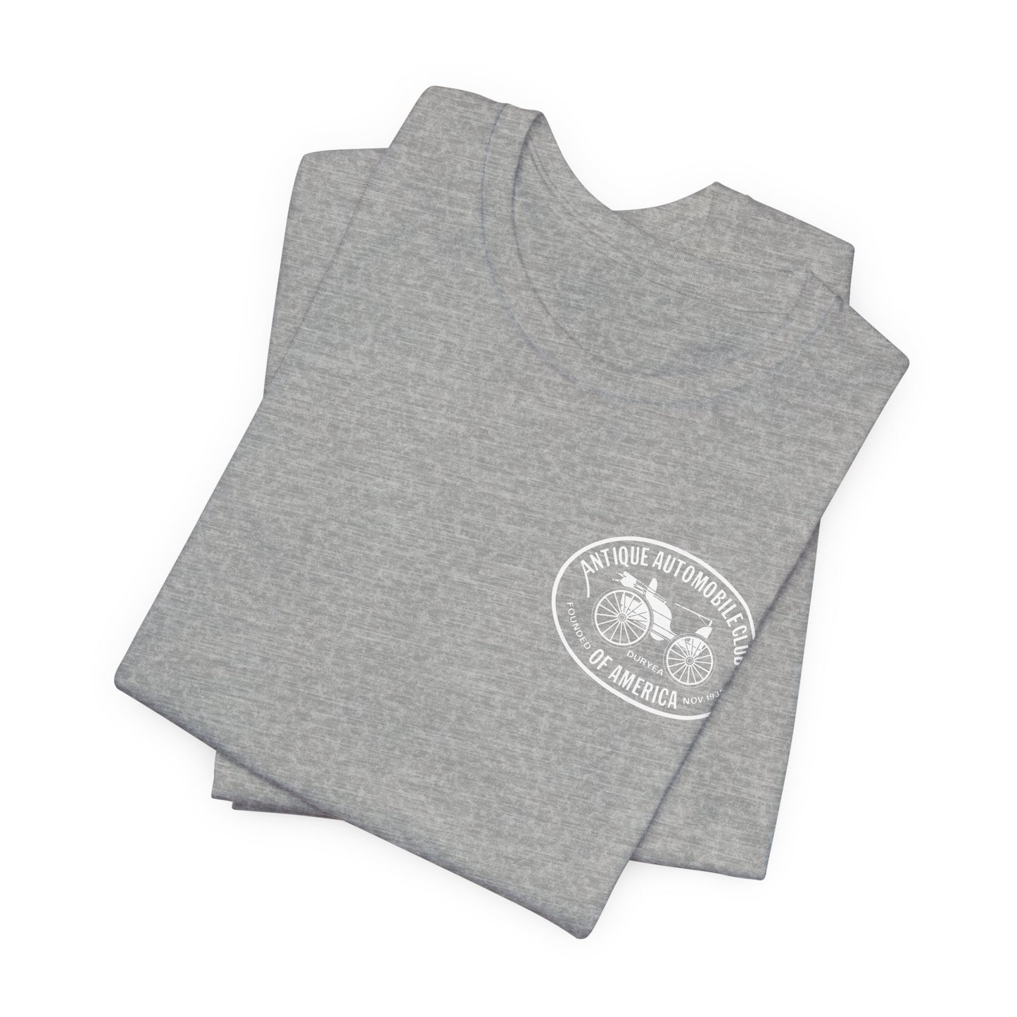 Shenandoah Region AACA Tee — Small AACA Front Logo and Large Shenandoah Region AACA Back Logo
