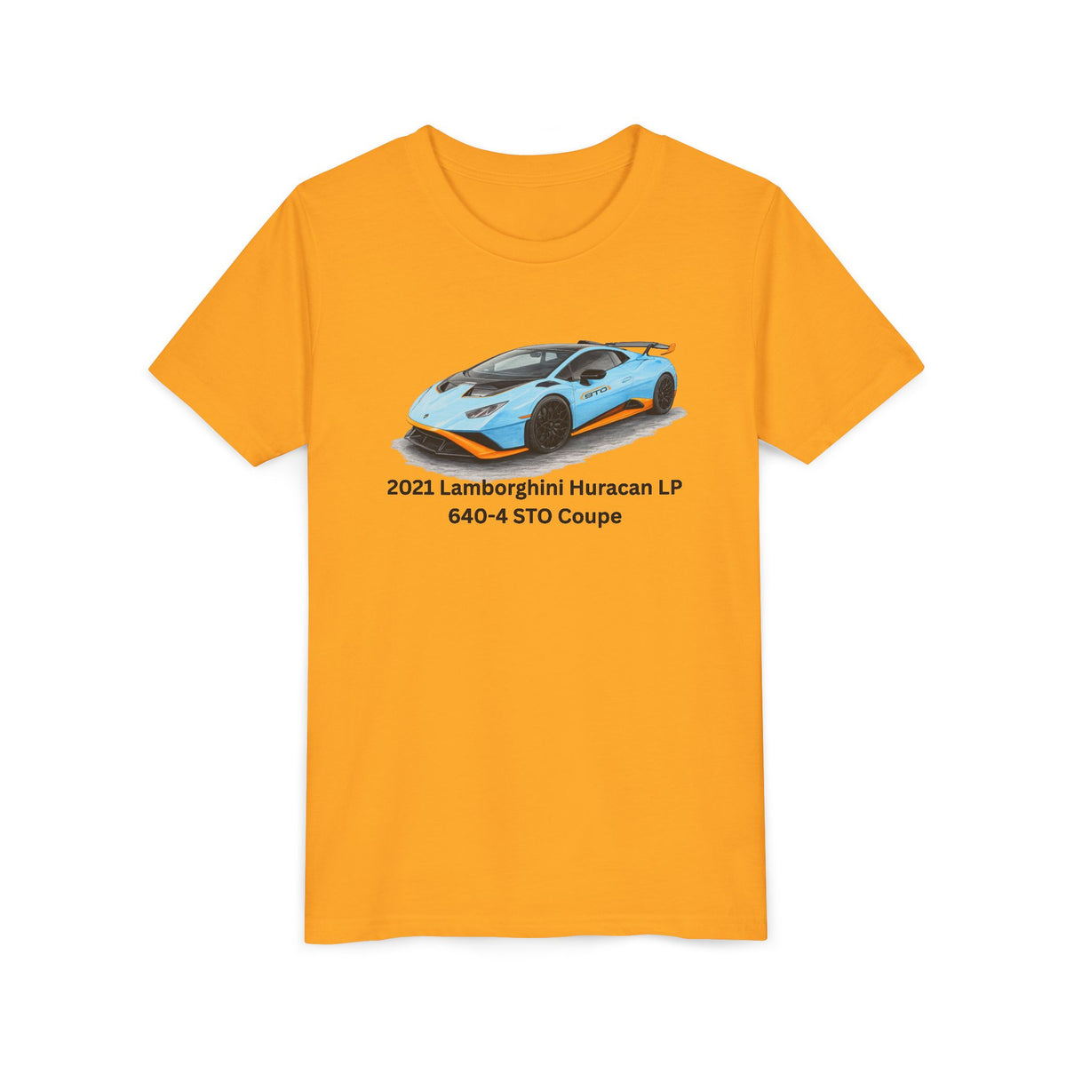 2021 Lamborghini Huracan LP 640-4 STO Coupe Youth T-Shirt