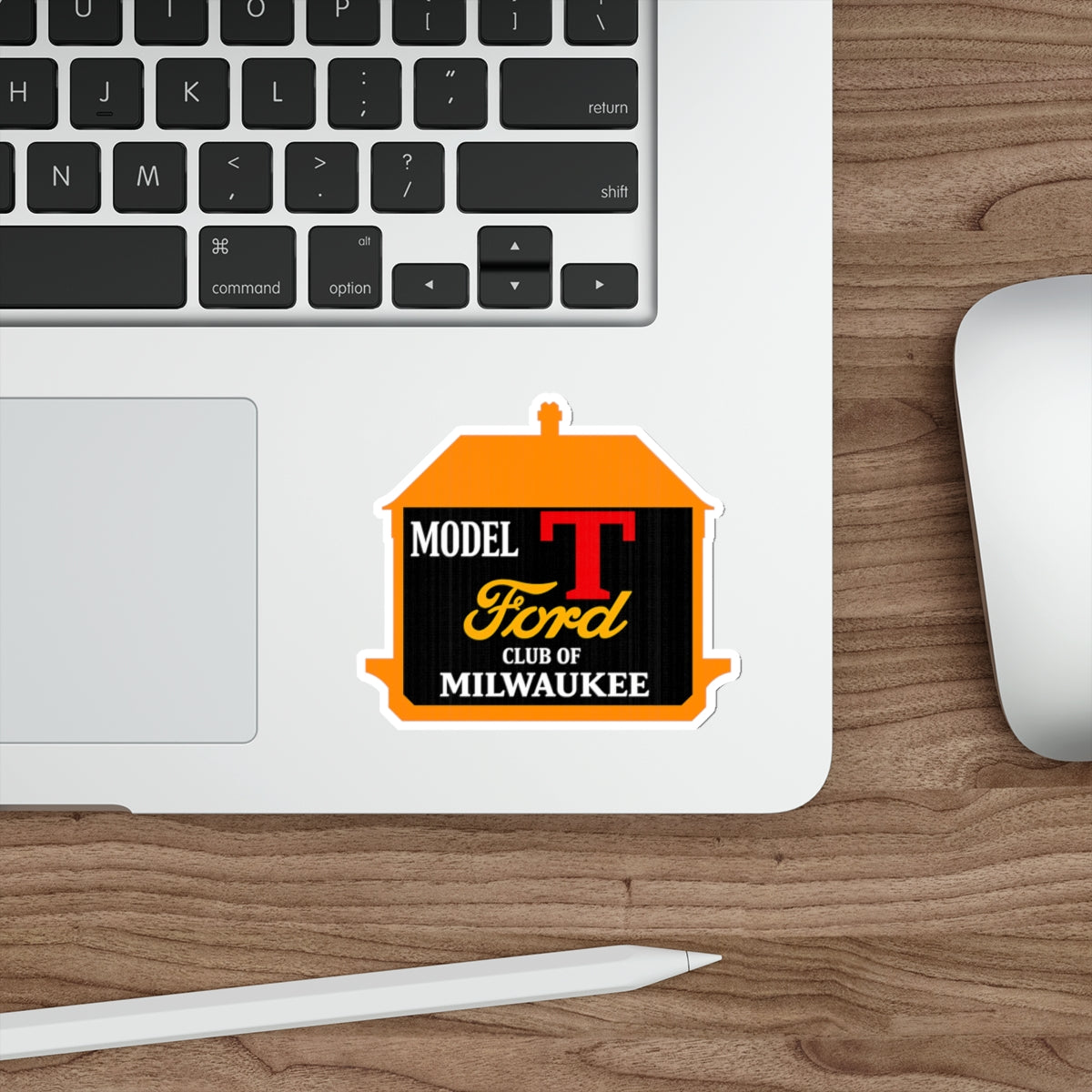 Greater Milwaukee Model T Ford Club Die-Cut Sticker — Great for Windshields!