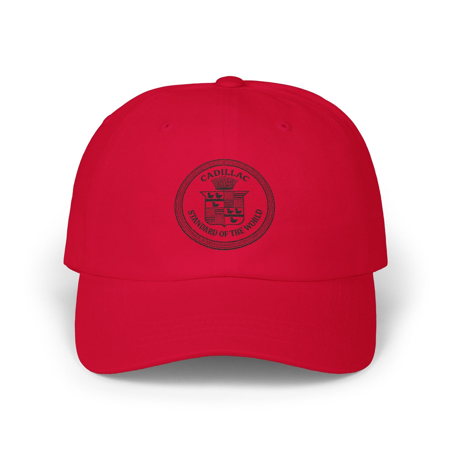 Cadillac Standard of the World Dad Cap — Classic Embroidered Car Logo Hat
