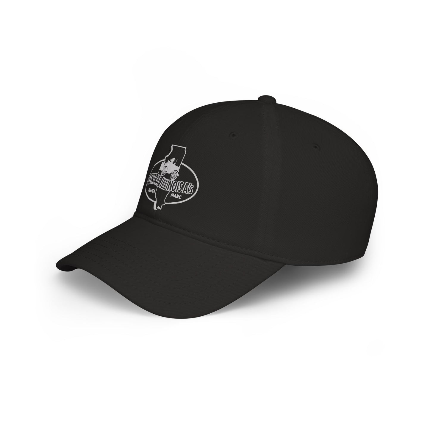 Central Illinois A's Low Profile Baseball Cap – Vintage State Logo Hat