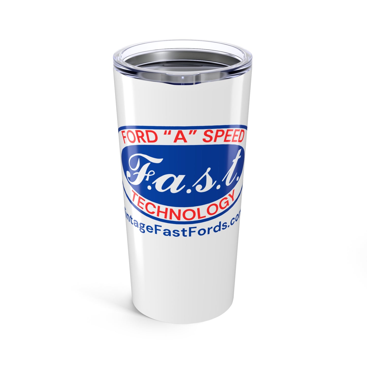 F.a.s.t. Ford "A" Speed Technology 20oz Tumbler - Ford A Speed Technology Travel Mug