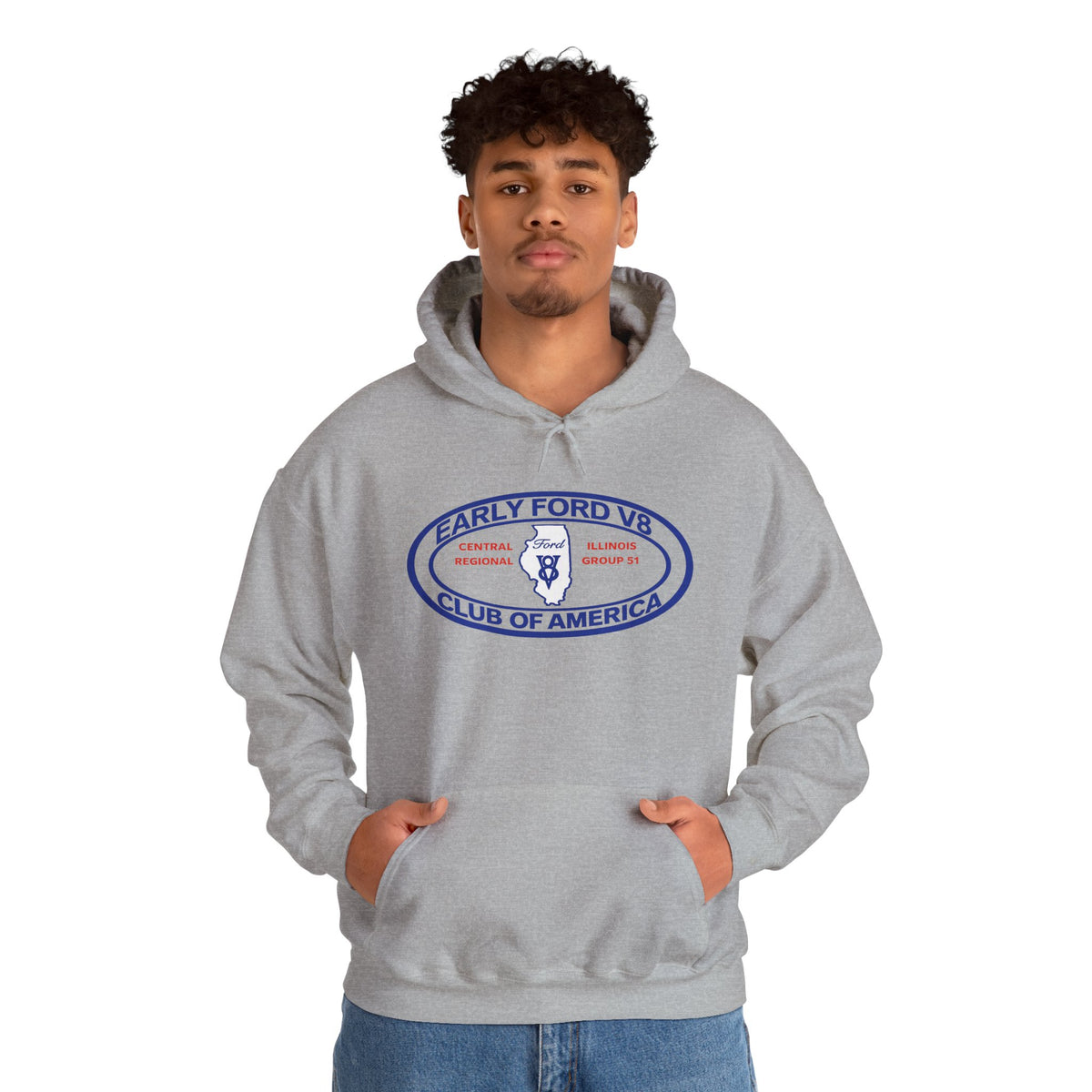 Central Illinois Early Ford V8 Hoodie