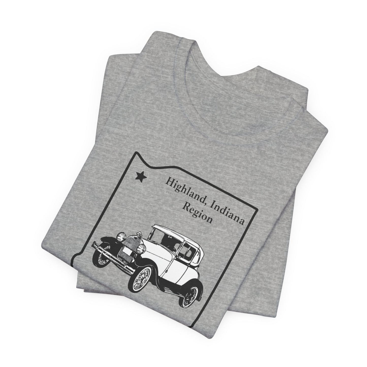 Highland, Indiana Region MARC T-Shirt — Unisex Jersey Short Sleeve Tee