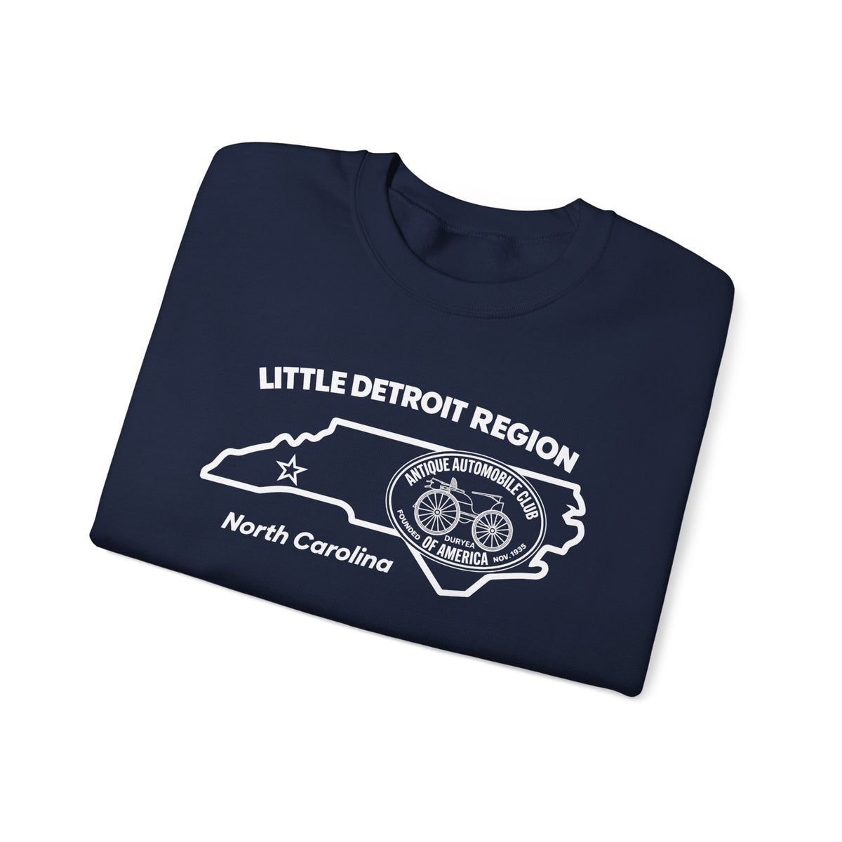 Little Detroit Region North Carolina Unisex Heavy Blend™ Crewneck Sweatshirt