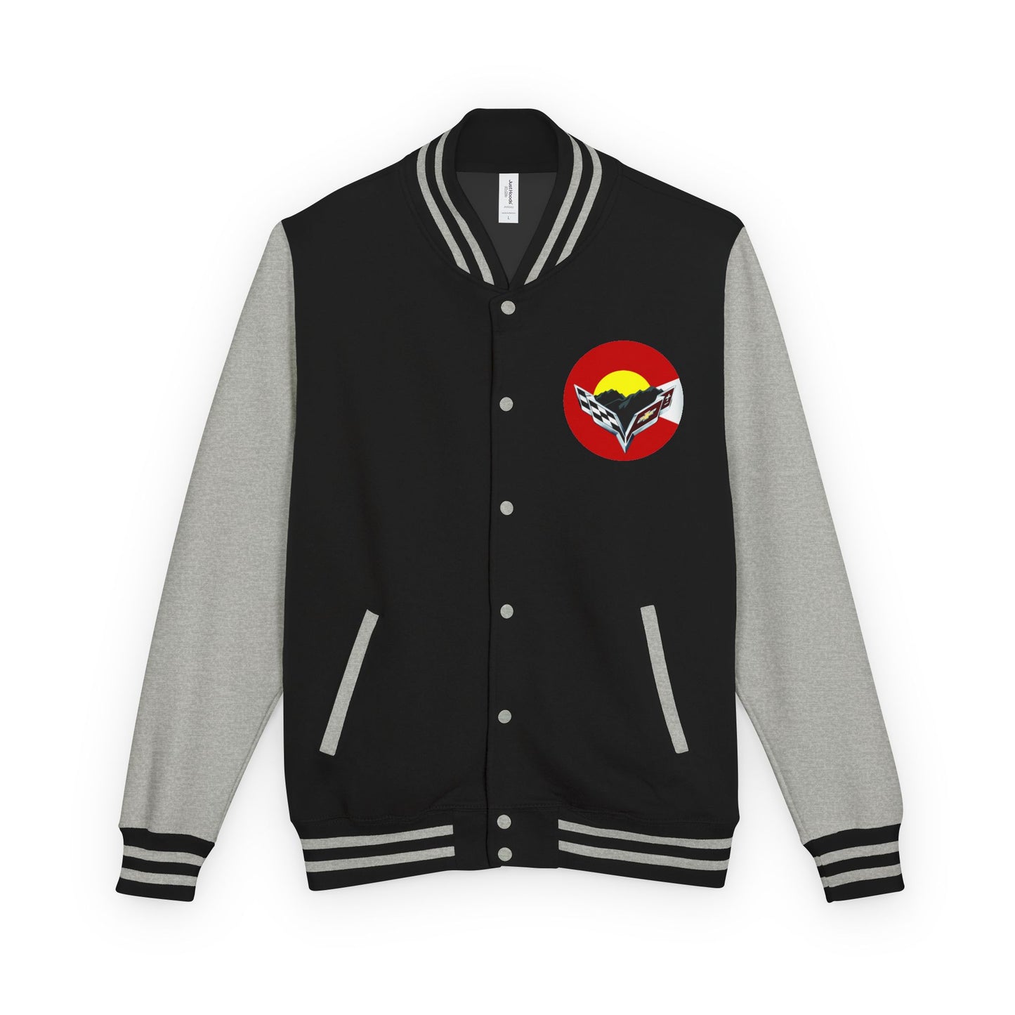 Central Colorado Corvette Club Varsity Letterman Jacket - Printed