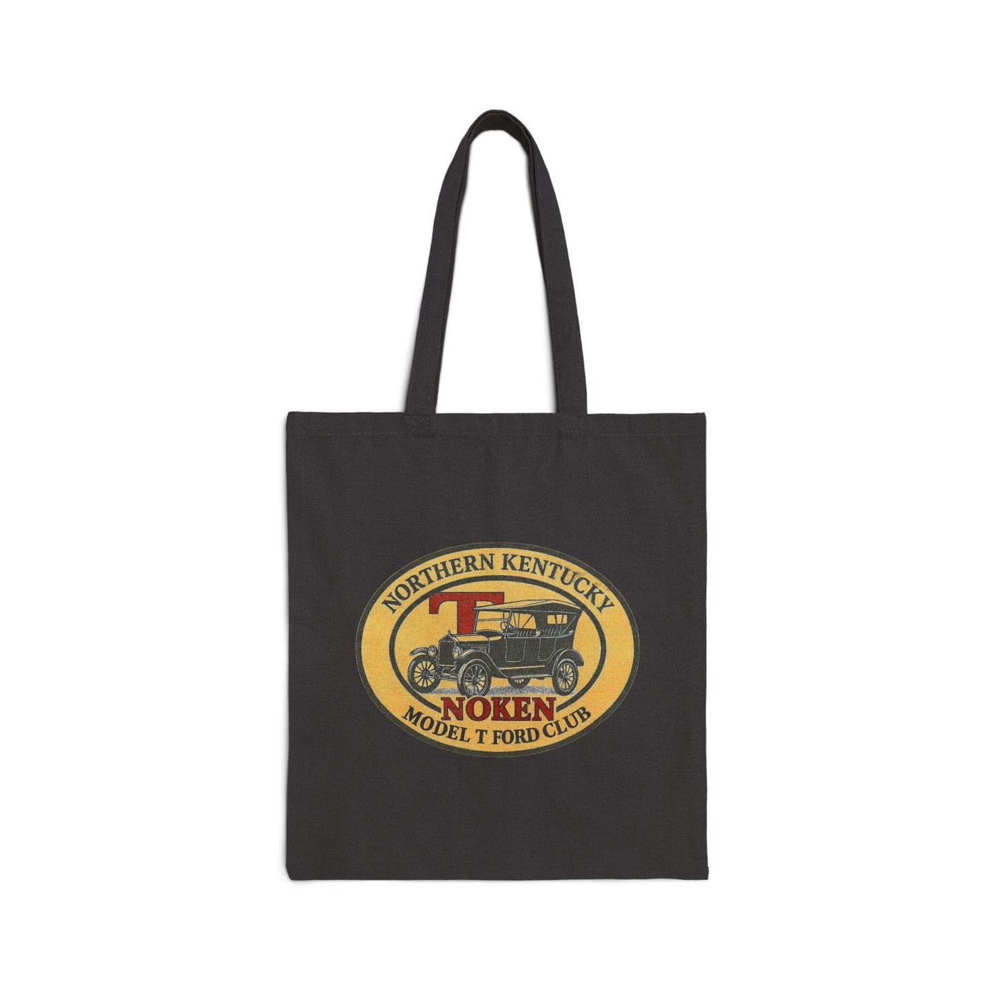 Tote Bag — Northern Kentucky Model T Ford Club Vintage Car Logo Cotton Canvas Tote