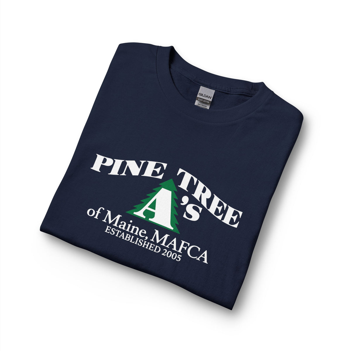 Pine Tree A's of Maine, MAFCA - Unisex Long Sleeve T-Shirt
