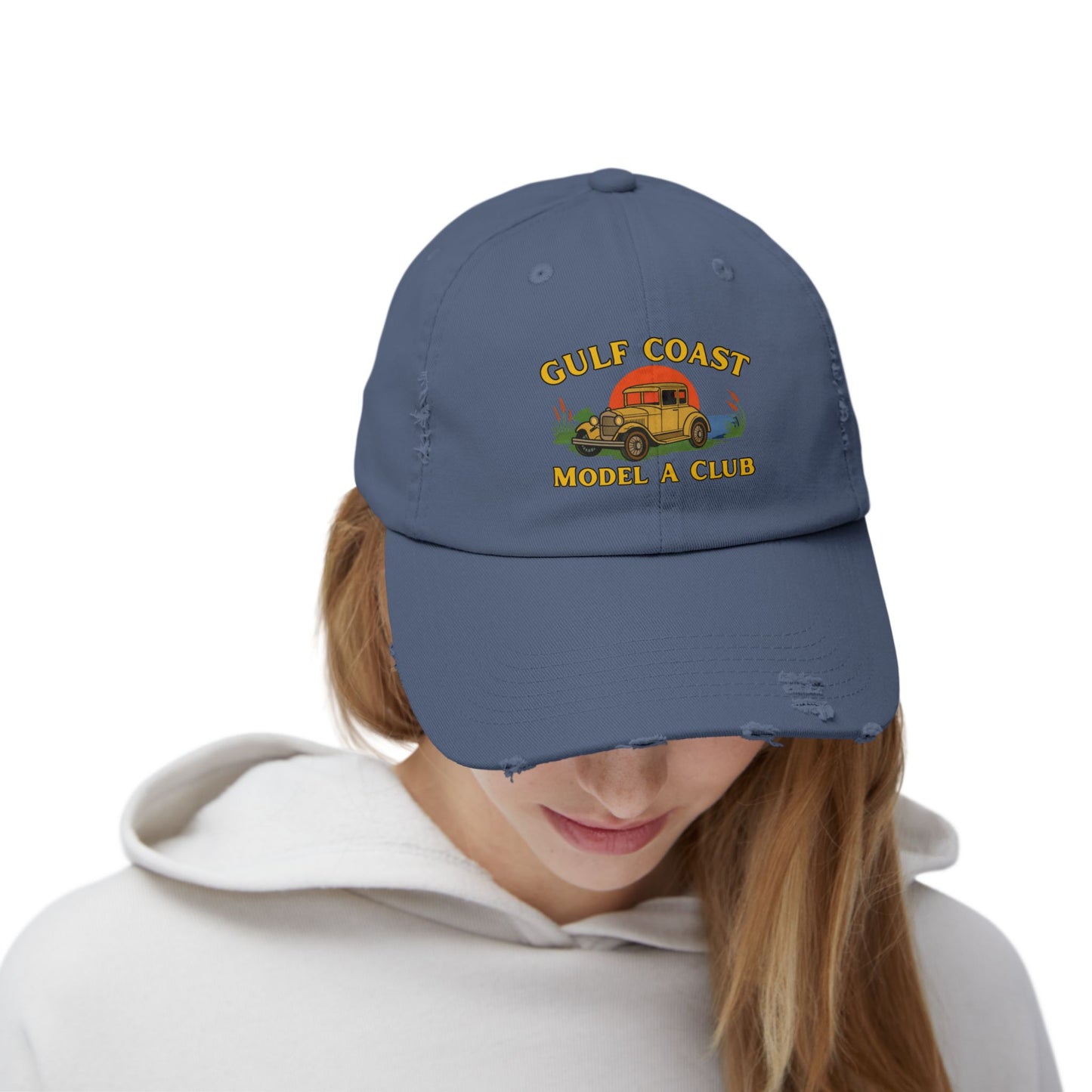 Gulf Coast Model A Club Vintage Distressed Cap