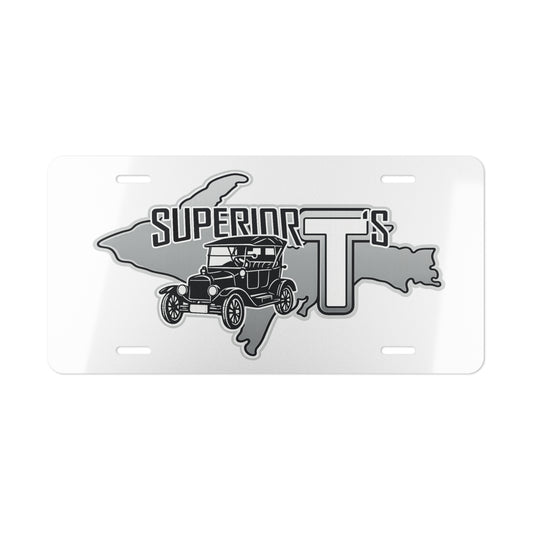 Vintage Superior T's Plate Vanity License Plate