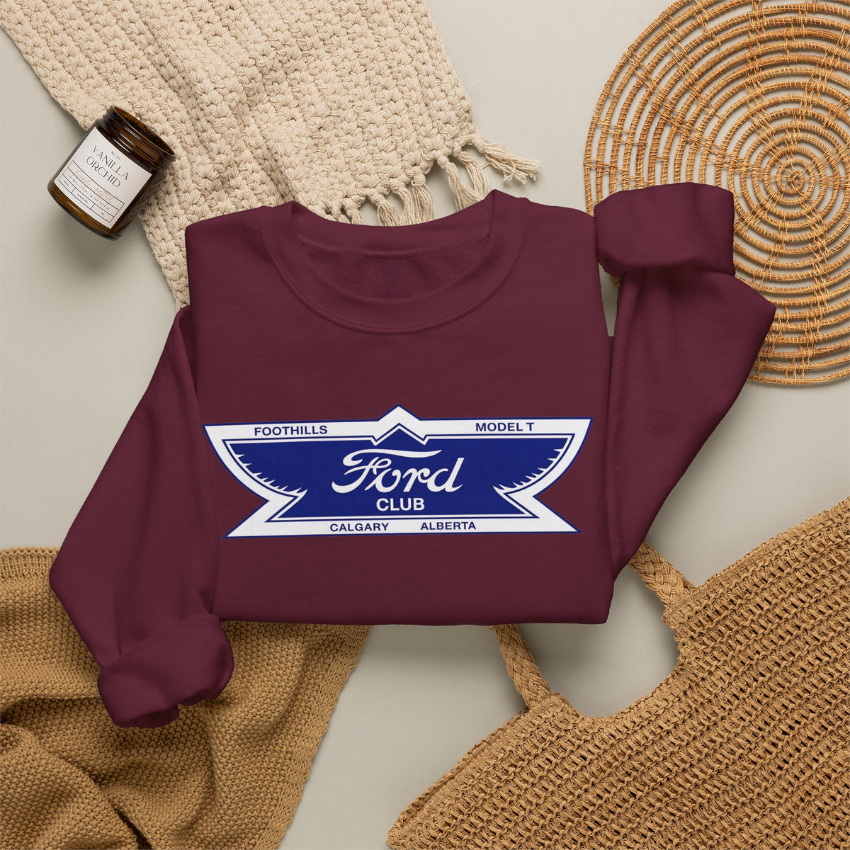 Foothills Model T Club Unisex Heavy Blend™ Crewneck Sweatshirt