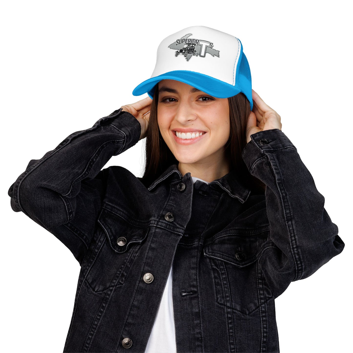 Superior T’s Vintage Printed Truck Trucker Hat