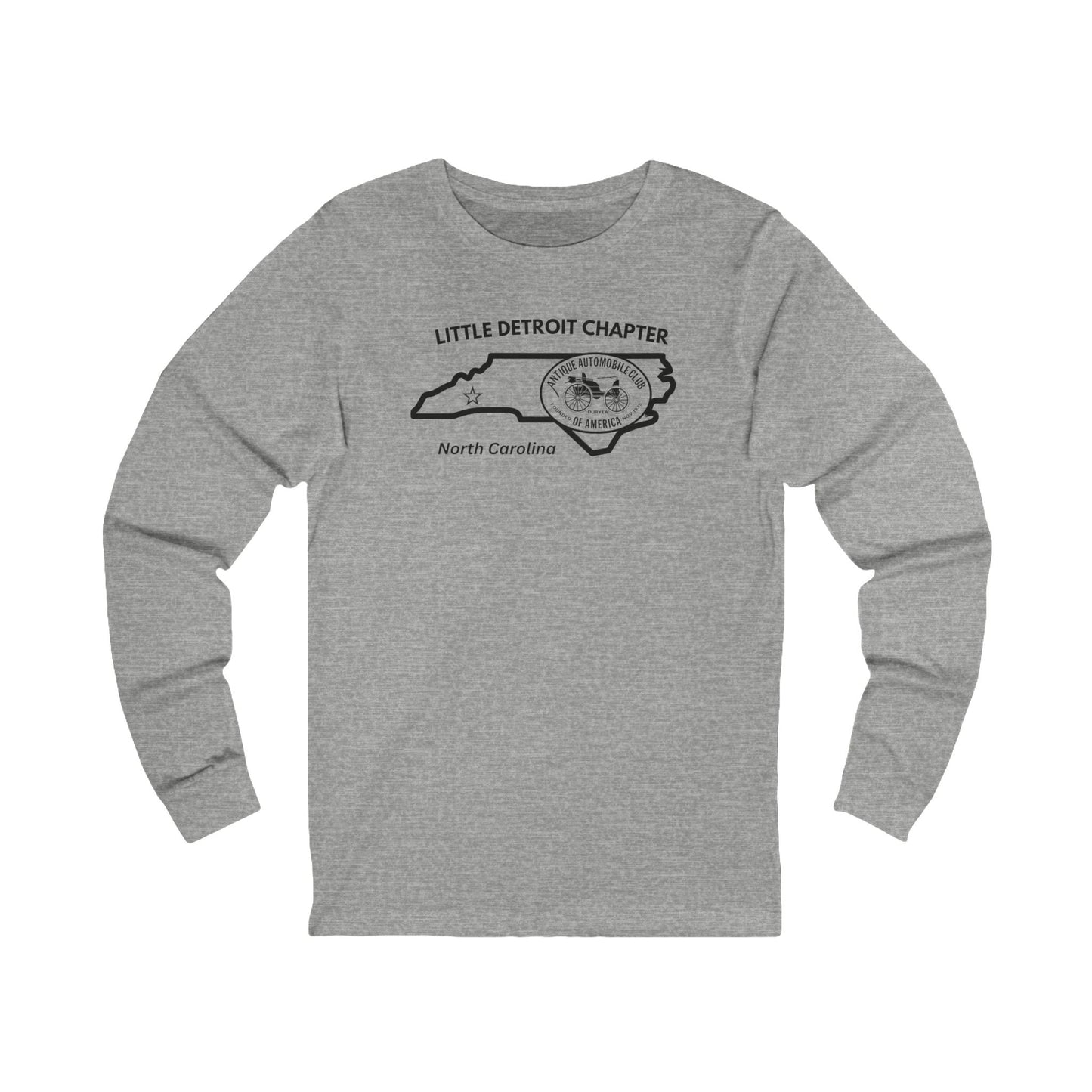 Little Detroit Chapter North Carolina Long Sleeve Tee