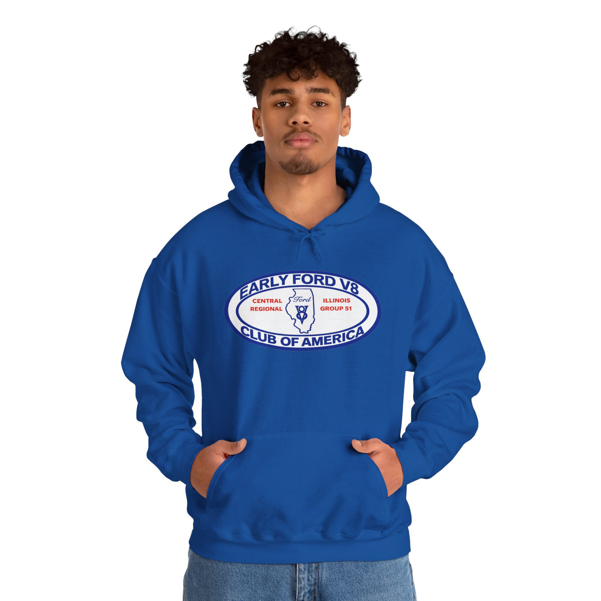 Central Illinois Early Ford V8 Hoodie