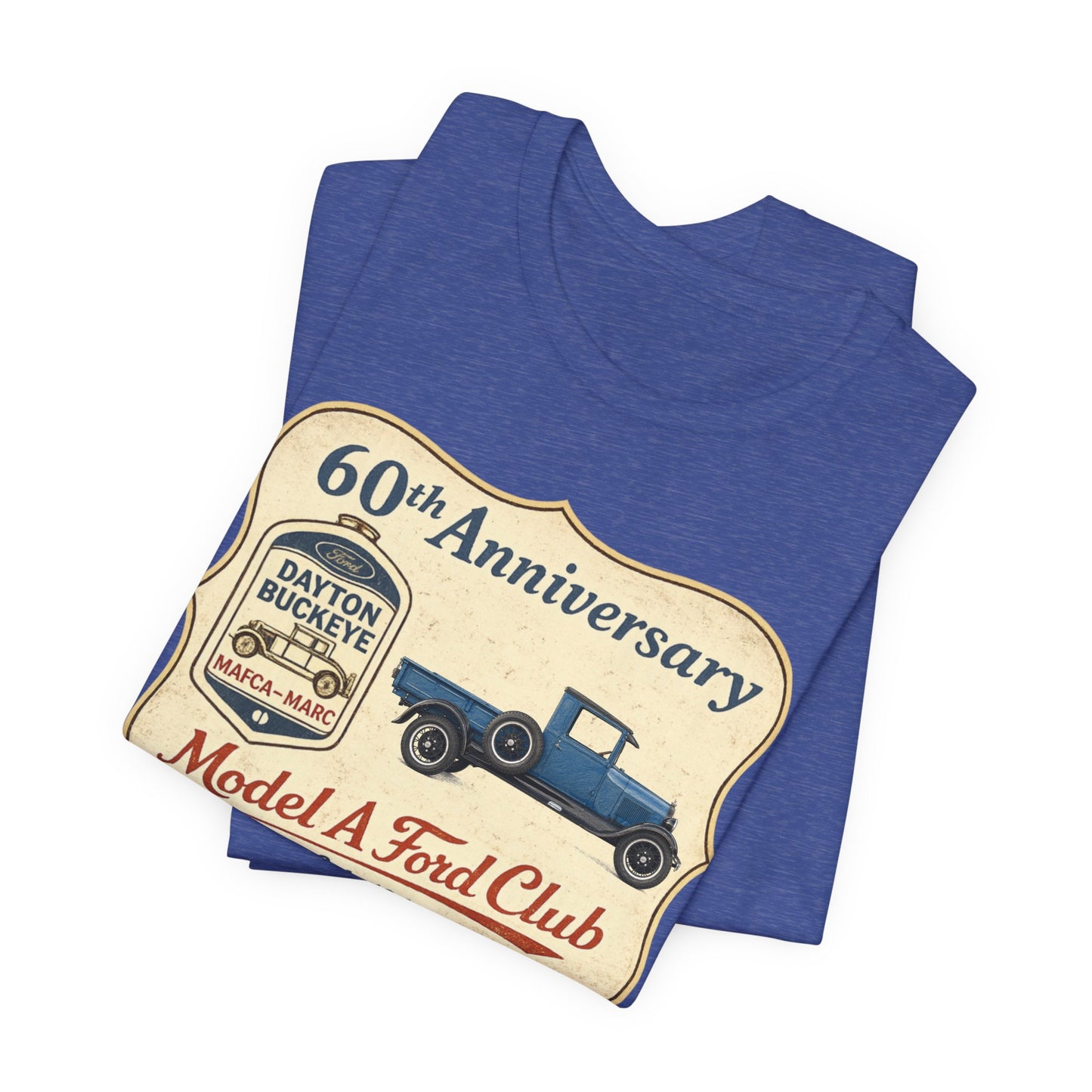 Dayton Buckeye Model A Ford Club 60th Anniversary Tee (RBS)