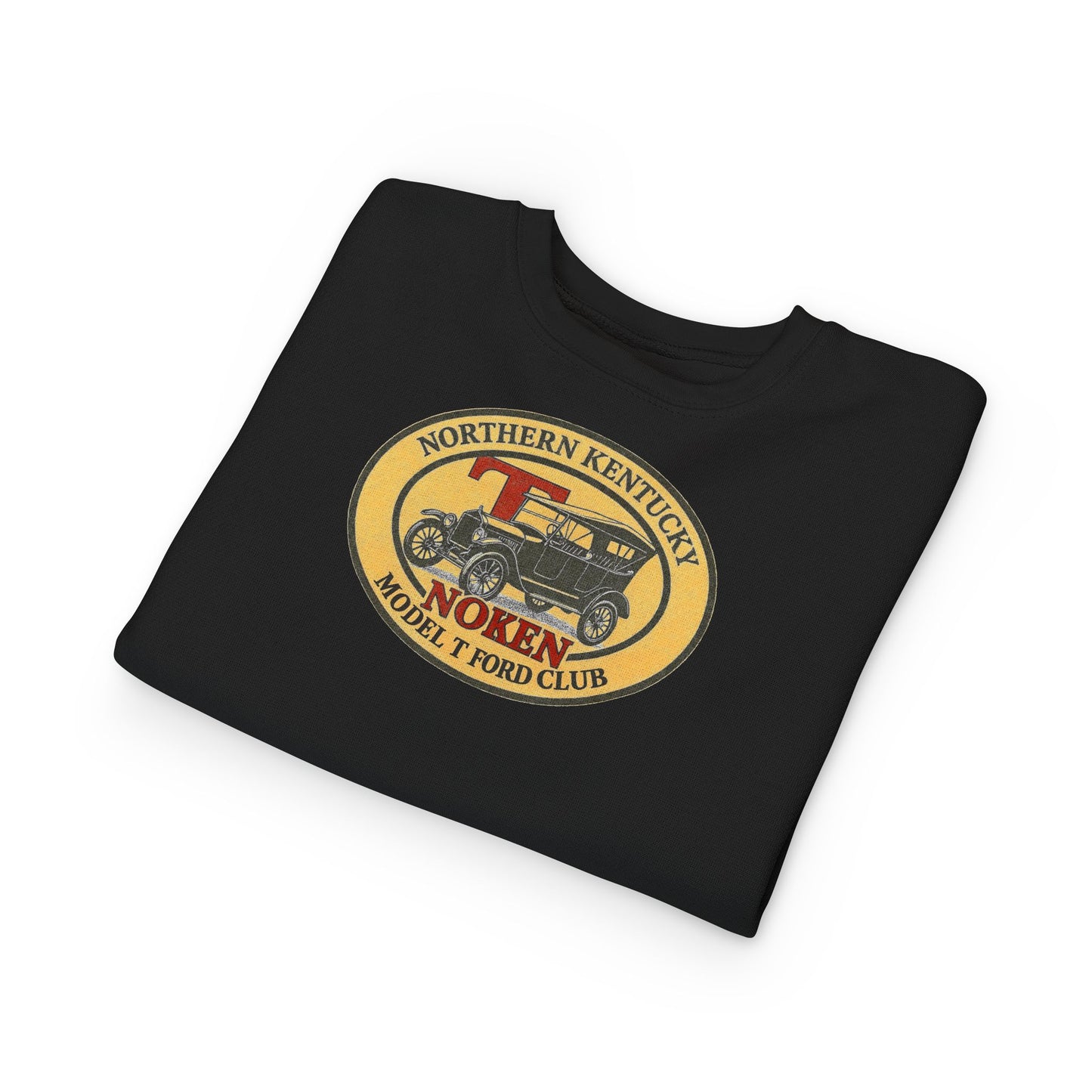 Toddler Sweatshirt - Northern Kentucky Model T Club 'NOKEN' Vintage Car Logo