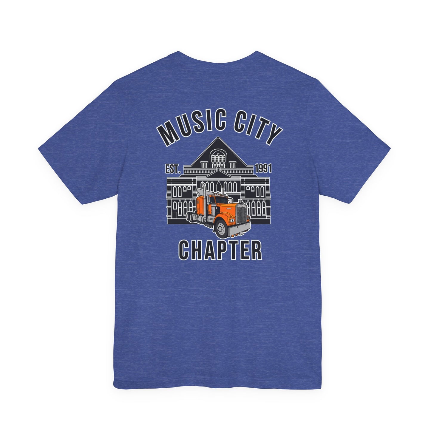 Music City Chapter ATHS T-Shirt — Chest Logo and Back Logo