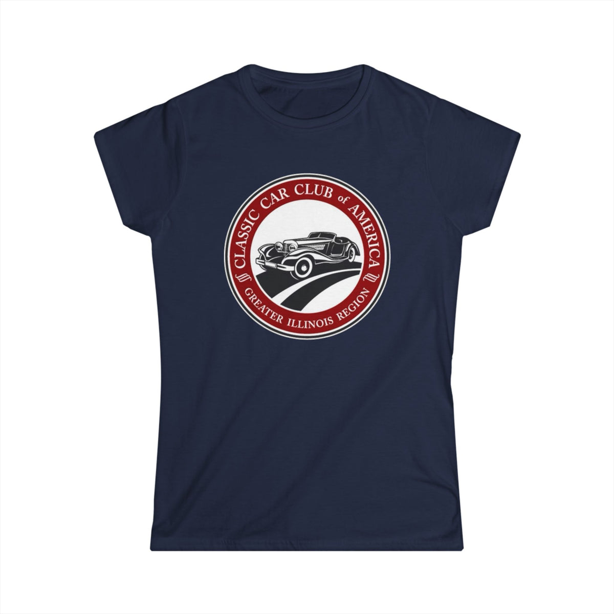 Classic Car Club of America Greater Illinois Region — Women's Softstyle Tee