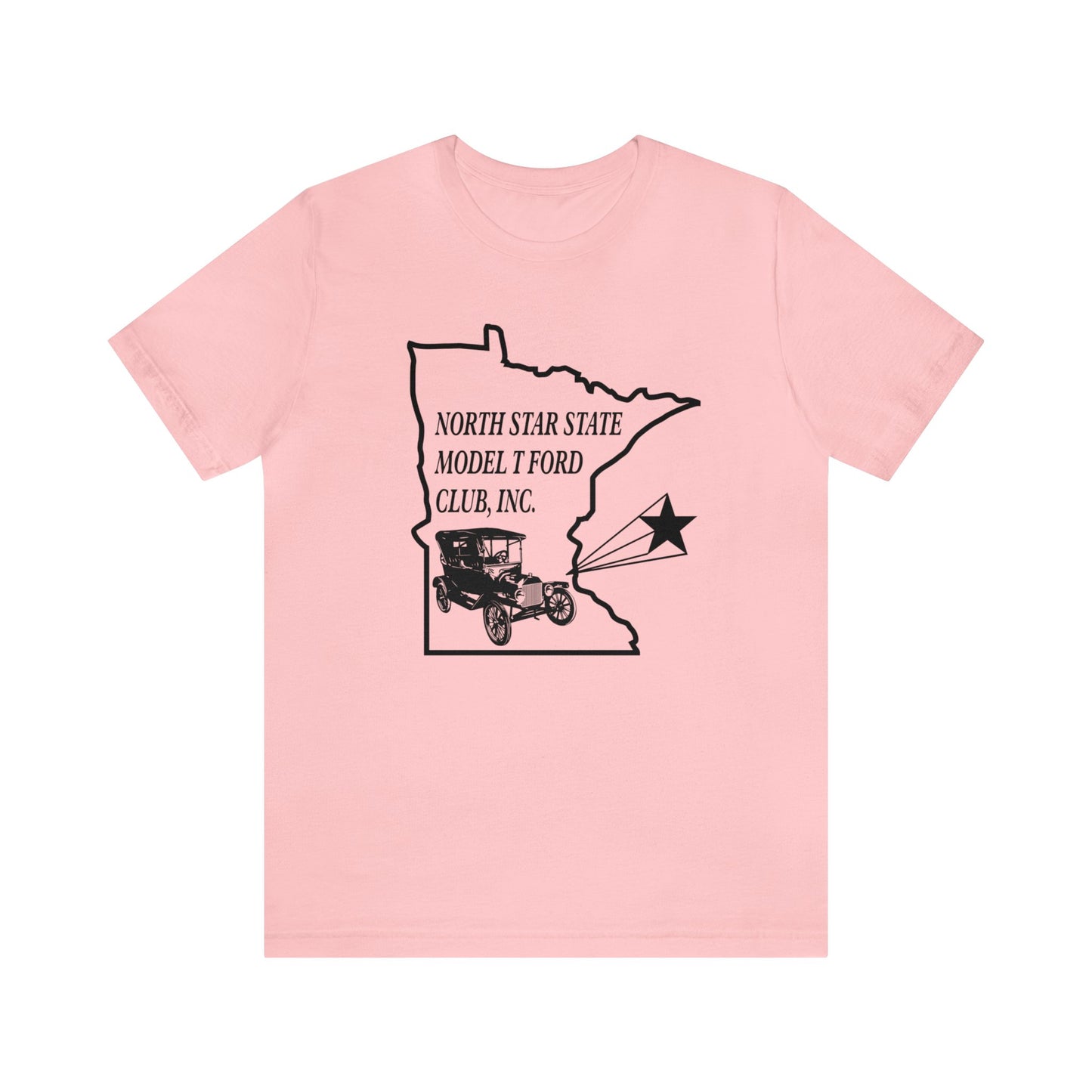 North Star State Model T Ford Club, Inc. Unisex Jersey Short Sleeve Tee