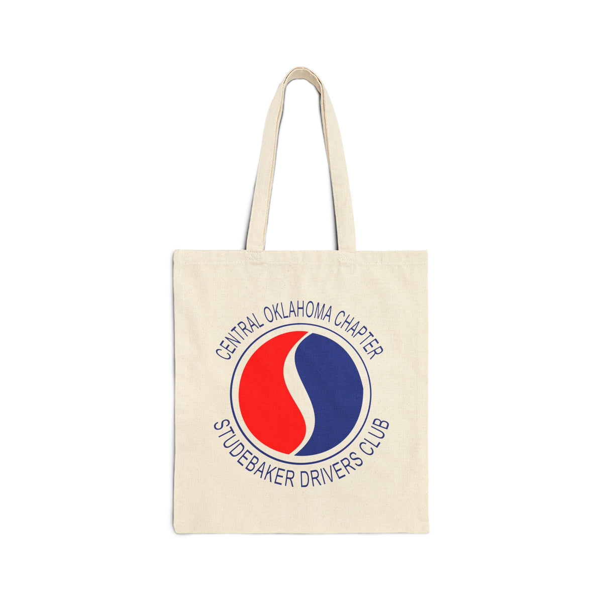 Central Oklahoma Chapter Studebaker Drivers Club Tote Bag — Central Oklahoma Chapter Canvas Tote