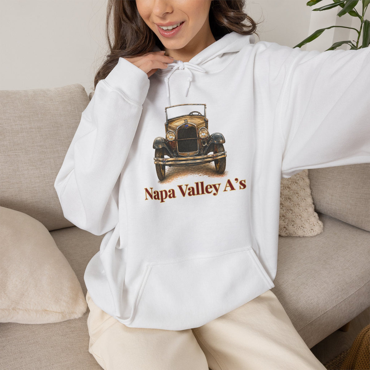 Napa Valley A's Unisex Heavy Blend™ Hooded Sweatshirt