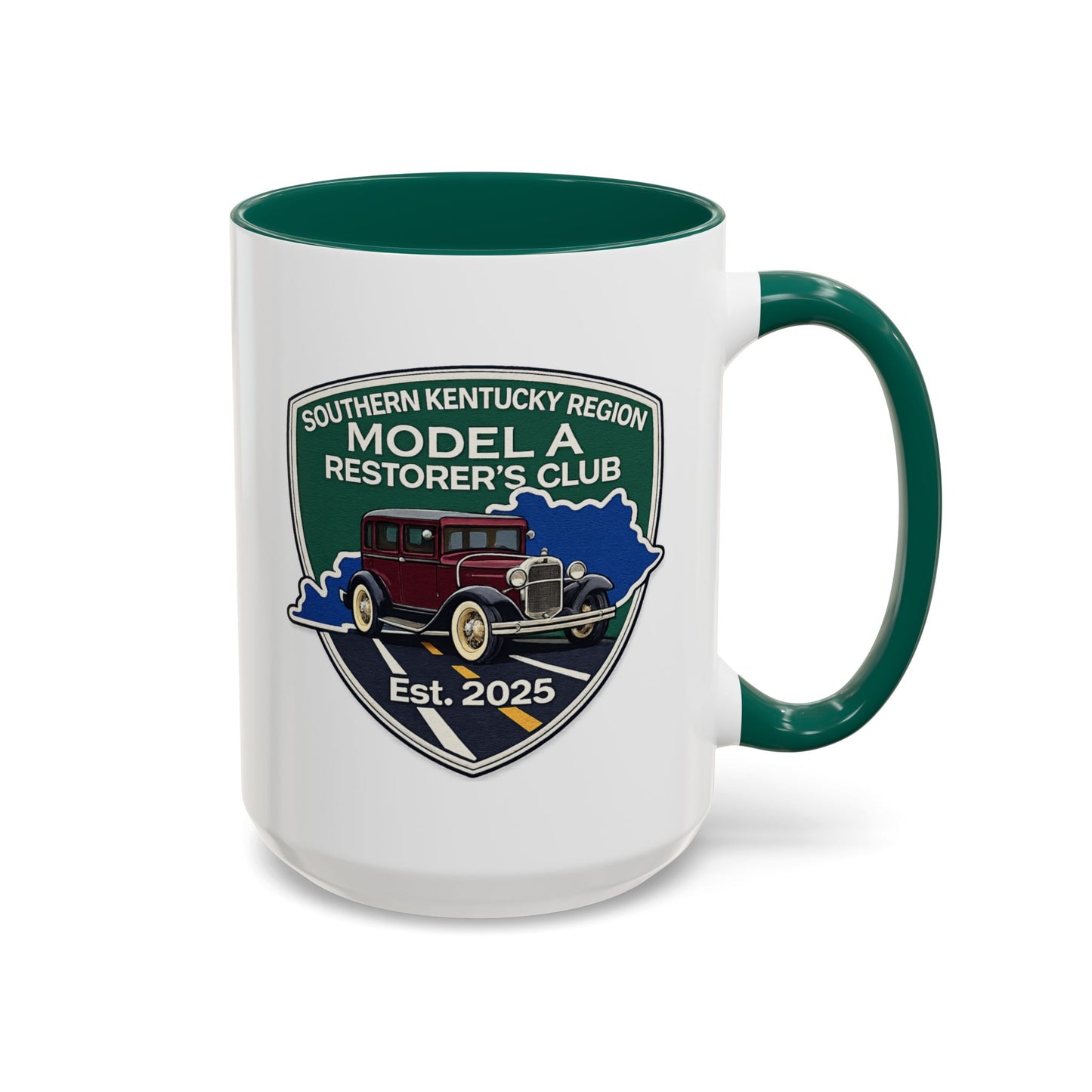 Southern Kentucky Region Model A Restorer's Club Club Mug — Southern Kentucky Region Est. 2025 (11oz/15oz)