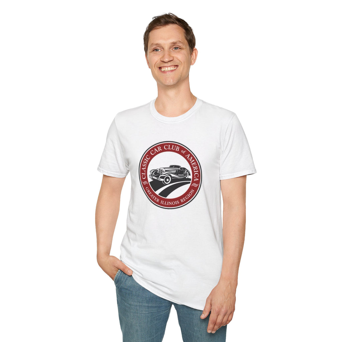 Classic Car Club of America Greater Illinois Region T-Shirt - Unisex Softstyle T-Shirt