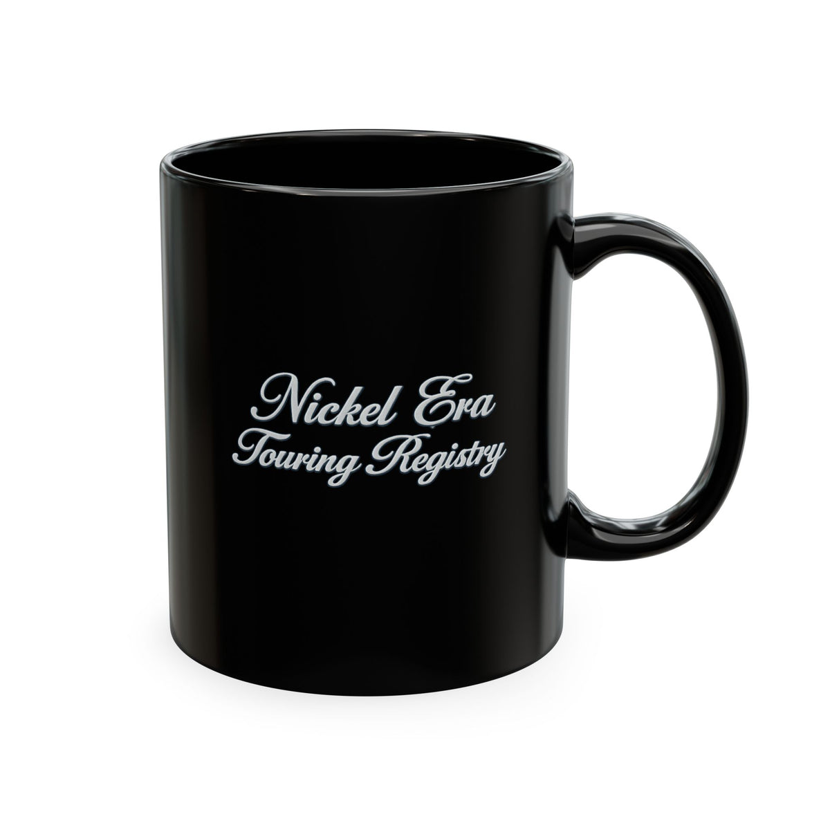 Nickel Era Touring Registry - Vintage Script Coffee Cup