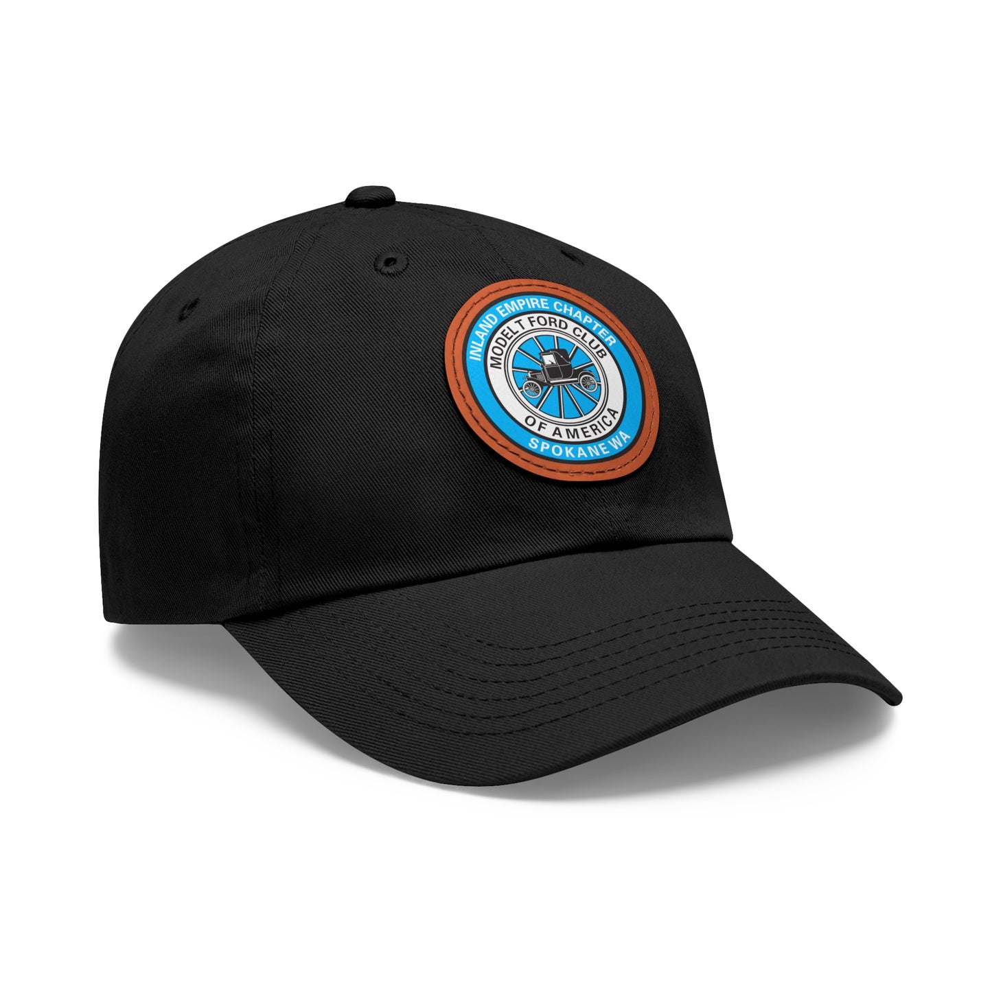 Inland Empire Chapter MTFCA Dad Hat with Leather Patch (Round)