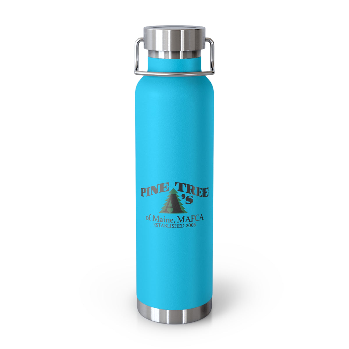 Pine Tree A's of Maine, MAFCA 22oz Copper Vacuum Insulated Water Bottle