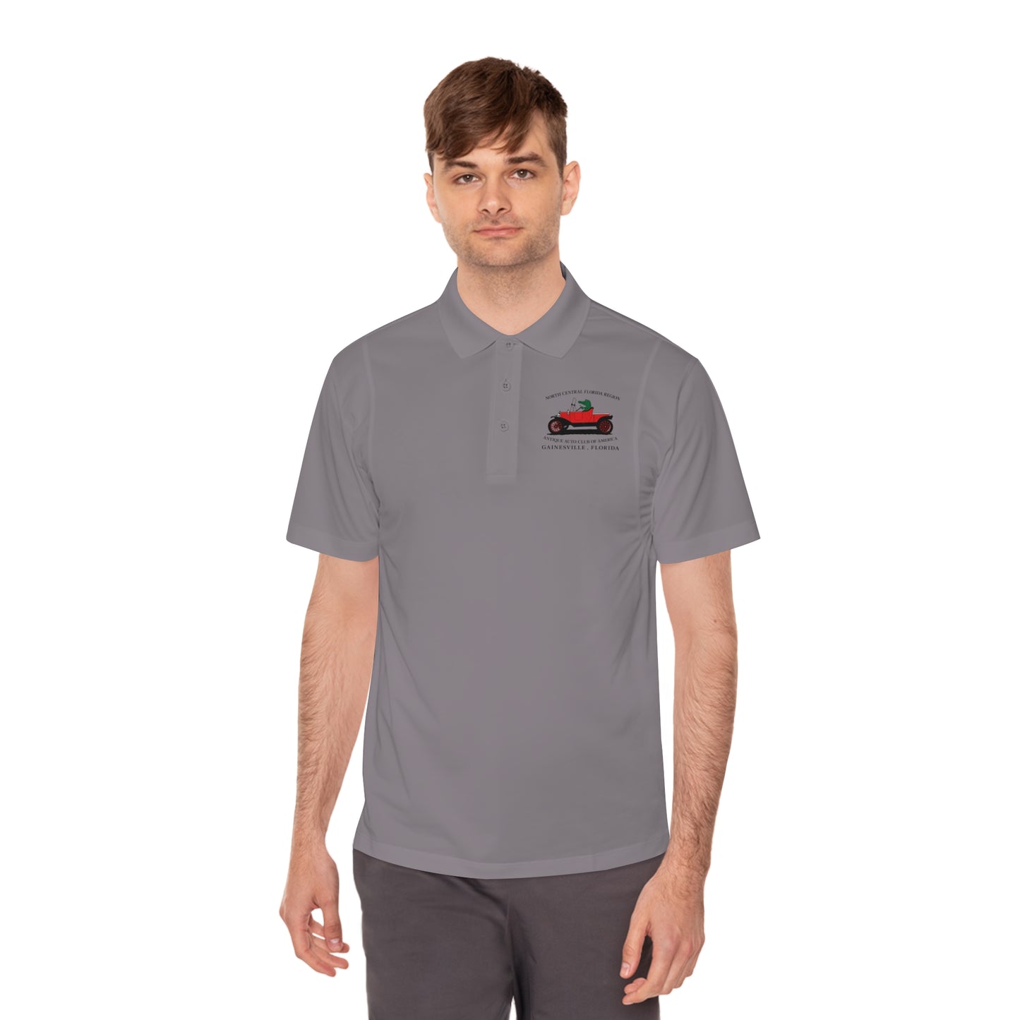 North Central Florida Region AACA Men's Sport Polo - Printed Logo