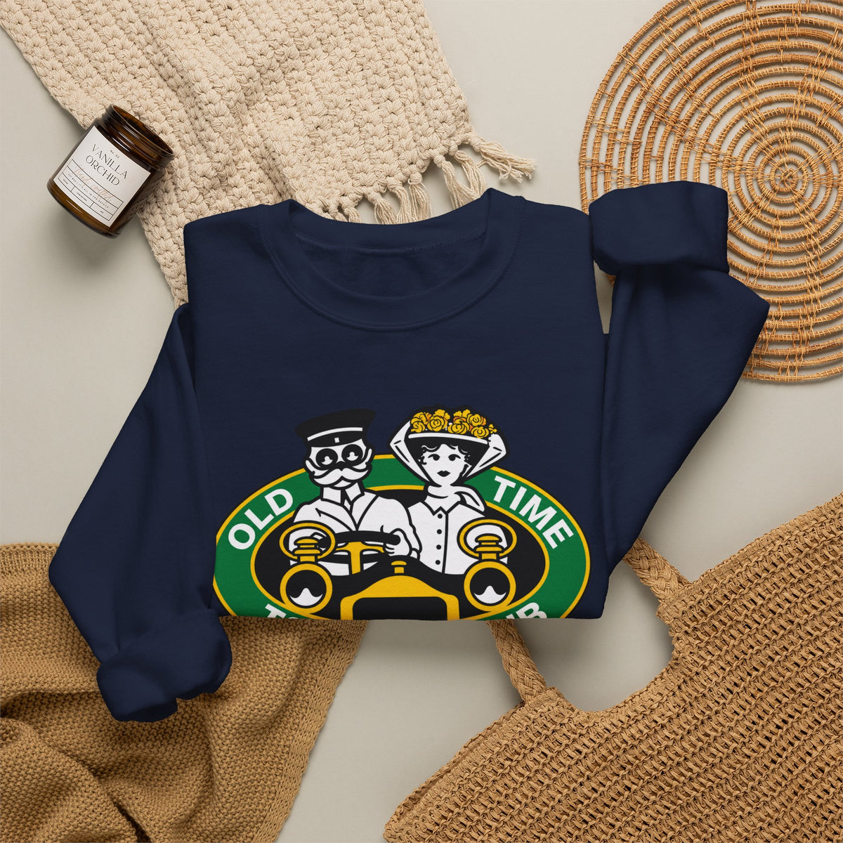 Old Time Touring Club Crewneck Sweatshirt - Unisex Heavy Blend™ Crewneck Sweatshirt