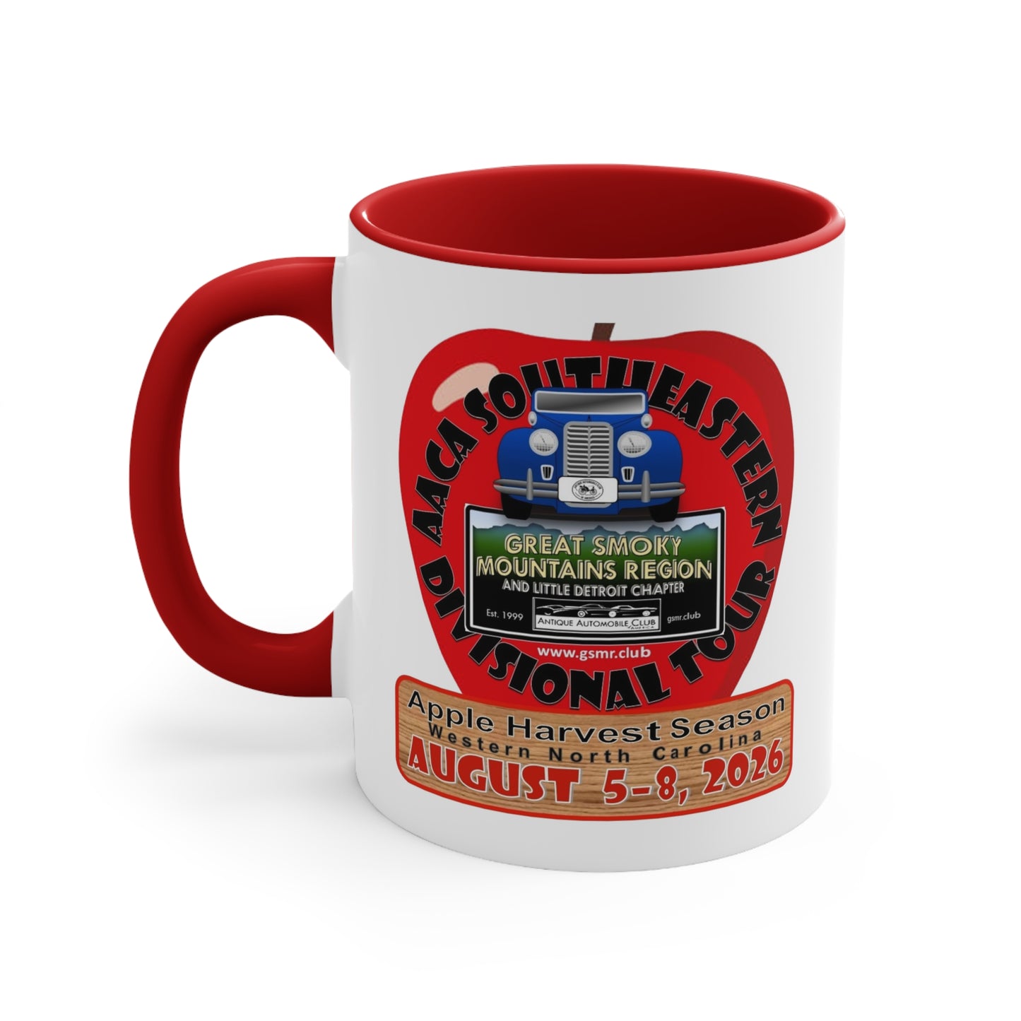 Southeastern Regional Divisional 2026 Tour Accent Mug — 'Apple Harvest Season' Southeastern Regional Tour Souvenir