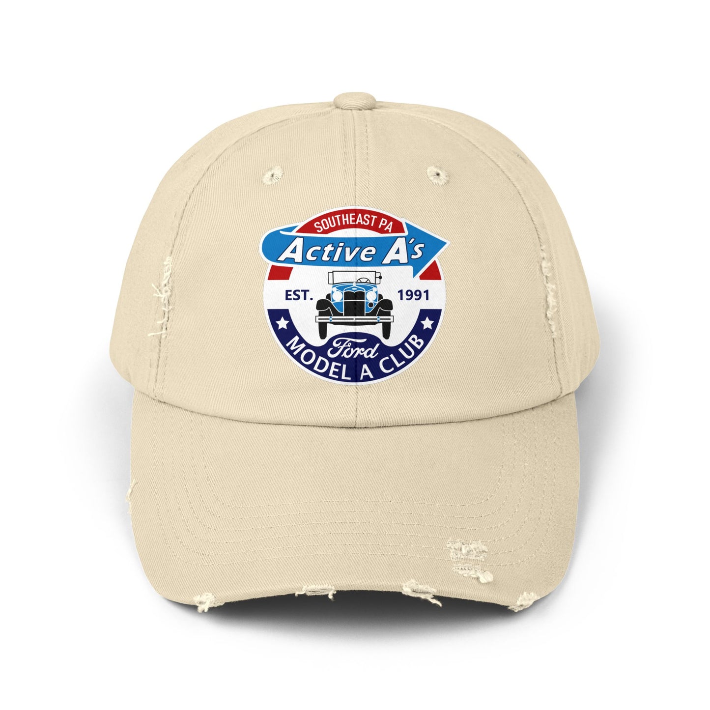 Active A's Ford Model A Club Distressed Cap (Printed)