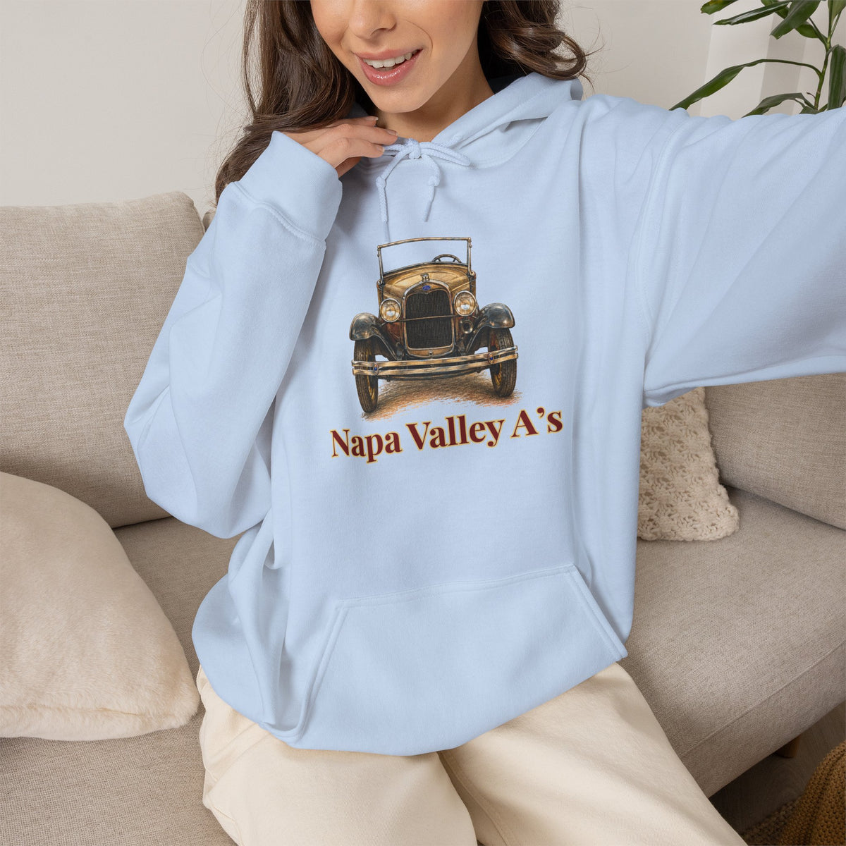 Napa Valley A's Unisex Heavy Blend™ Hooded Sweatshirt