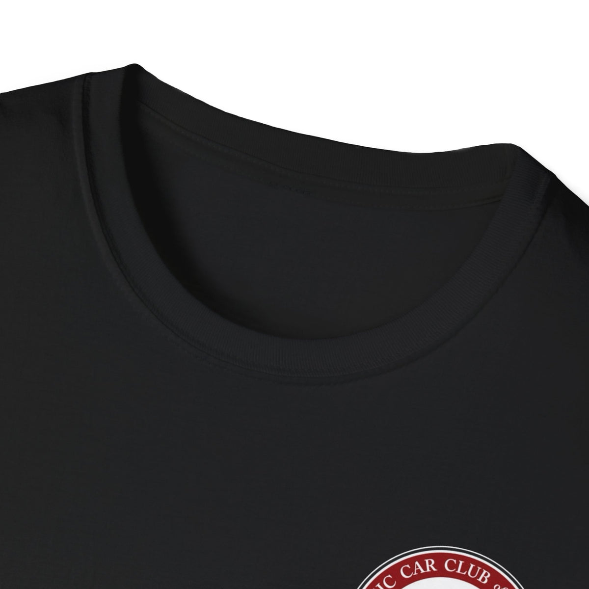 Classic Car Club of America Greater Illinois Region — Unisex Softstyle T-Shirt Front and Back Logos
