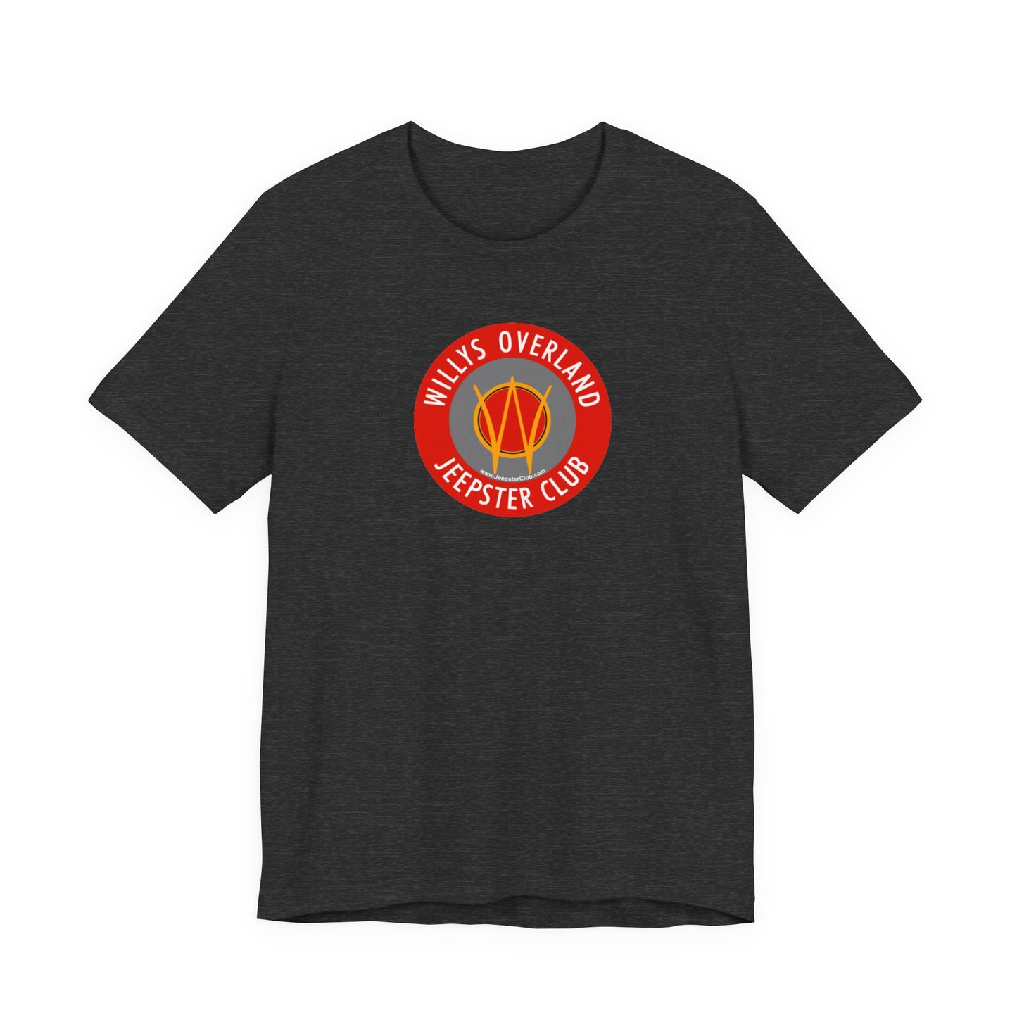 Willys Overland Jeepster Club Graphic Tee - Unisex Jersey Short Sleeve Tee